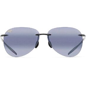 Maui Jim Sunglasses - Sugar Beach / Frame: Gloss Black Lens: Neutral Grey Polarized