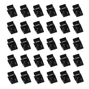 30PCS Center Console Clips, Mini Dashboard Trim Clips Metal Dash Retainer Clips for Center Console Radio DVD Dash Panel Switch Bezel (0.7 * 0.3")