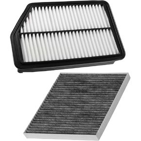 FUN-DRIVING Engine Cabin Air Filter for Tucson (2015-2010) SPORTAGE 2.4L (2016-2011) cf10709,ca11053a,28113-2S000,28113-3Z100