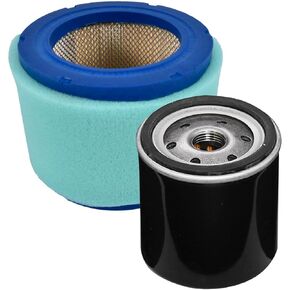 HIFROM 140-2379 Air Filter Element Cleaner 122-0645 Oil Filter Kit Compatible with Cummins Onan Emerald 6500 6300 5000 4000 BGE NHE BGD NHD 1403280