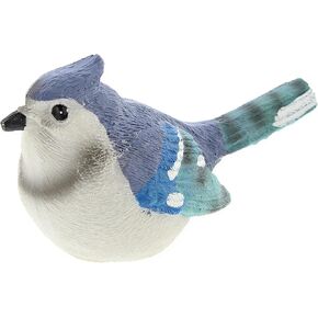 The Bridge Collection Blue Jay Bird Figurine- Home, Kitchen, Statue, Bird Decor- Resin Animals- Bird, Spring Figurines- Bird Figurines Home Decor- Blue Bird
