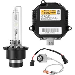 2 Sets 28474-89904 HID Xenon Headlight Ballast w/ Igniter & D2S Bulb for Nissan Altima, 350Z, Maxima, Murano, Rogue,for Infiniti G35, G37, FX35- Replaces 28474-8991A 28474-89907 NZMNS111LANA