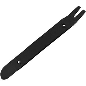 4140 Steel Pry Bar Tool, Multi-Function Bumper Retainer Clip, Car Trim Removal Tool, Car Interior & Exterior Accessories for Compact Door Panel, Fastener, Sheet Metal (Silver)