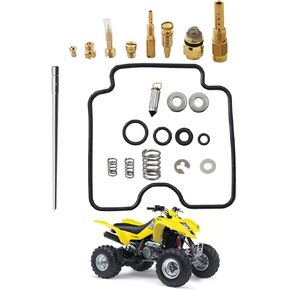 munirater Carburetor Carb Rebuild Repair Kit Replacement for 2003-2008 Suzuki Quadsport Z400 LTZ400 2x4 03-221