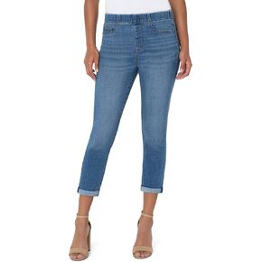 Liverpool Chloe Crop in Brinkley