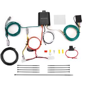 WeiSen Trailer Wiring Harness Kit, Vehicle-Side Towing Hitch Wiring Harness with Plug & Play Connector Compatible with Toyota FJ Cruiser 2007-2014, Fit Camry 2012-2017, Fit Mazda CX-7 2007-2012