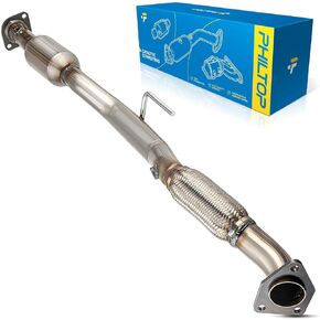 PHILTOP Rear Catalytic Converter Compatible with 2007-2016 Altima 2.5L Sedan GAS - Replace# 54782, 643090, 40919 Direct-Fit Stainless Steel (EPA Compliant)