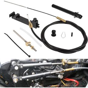 865436A02 Lower Shift Cable Kit Fit For Mercury Mercruiser Sterndrive Outdrives MC-I, MR, Alpha One and Alpha One Gen II (Made 1978 To Current)