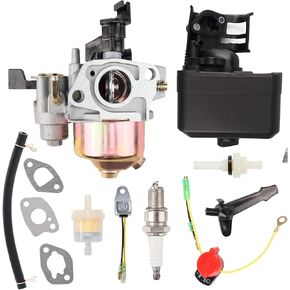 مكربن ​​Gx160 مع مجموعة منقي الهواء لـ GX120 GX160 GX200 5.5HP 6.5 HP محرك صغير Carb GX160K1 GX160U1 WP20X in Kuwait