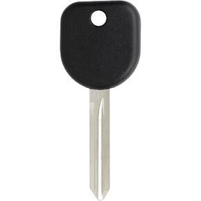 StandardAutoPart Transponder Chip Ignition Car Key Compatible with GM Equinox Impala Malibu Silverado Tahoe Sierra H2 G5 Pursuit [ Circle Plus ] B111PT B111 (Single)
