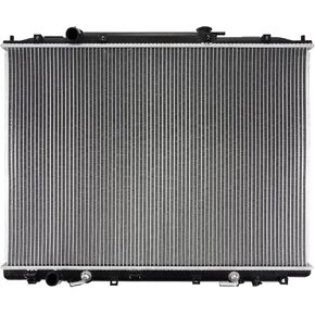 KAC CU2830 Aluminum Core Complete Radiator Compatible With Ridgeline 2006 2007 2008 3.5L Accord 2005 2006 2007 2.4L, CU2830, 0AHD5556, 103247 19010RAAA72 Engine Coolant Radiator