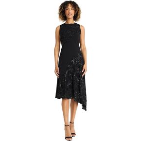 Maggy London Women's Lace Cutout Midi Dress