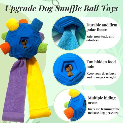 3 Pieces Christmas Squeaky Interactive Dog Toys with Crinkle, Plush Dog Toys to Keep Them Busy for Boredom, Dog Enrichment Puzzle Toys for Small Medium Large Dogs - Santa/Snowman/Deer in Saudi Arabia