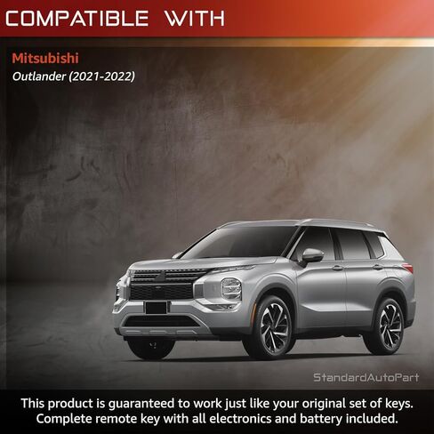 مفتاح ذكي عن بعد للقرب من StandardAutoPart متوافق مع Mitsubishi Outlander 2021 2022 KR5MTXN1 (إدراج مفتاح) in Saudi Arabia