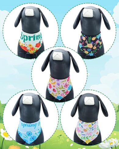 PET SHOW 15 Pack 4th of July Dog Bandanas Bulk Large Medium Small 3 Mixed American Flag Dog Patriotic Scarves Puppy Stripe Triangle Bibs Kerchief Set Cats Pets Girl Boy Grooming Accessories in Kuwait