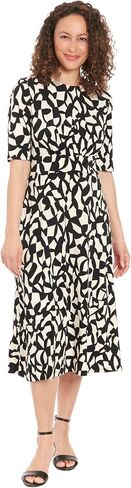 London Times Midi Casual Perfect for Birthdays and Summer Events-Work Dresses for Women in Saudi Arabia