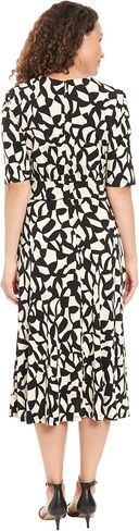 London Times Midi Casual Perfect for Birthdays and Summer Events-Work Dresses for Women in Saudi Arabia
