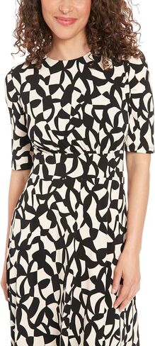 London Times Midi Casual Perfect for Birthdays and Summer Events-Work Dresses for Women in Saudi Arabia
