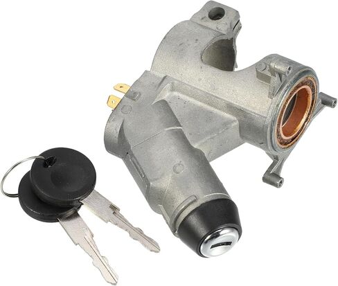 uxcell 1 Set Ignition Key Switch No.155905851 for Volkswagen Golf 1.8L A/T Base Hatchback 1985-1986,1988-1989 Black Silver Tone in Saudi Arabia