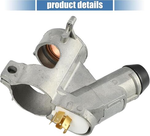 uxcell 1 Set Ignition Key Switch No.155905851 for Volkswagen Golf 1.8L A/T Base Hatchback 1985-1986,1988-1989 Black Silver Tone in Saudi Arabia