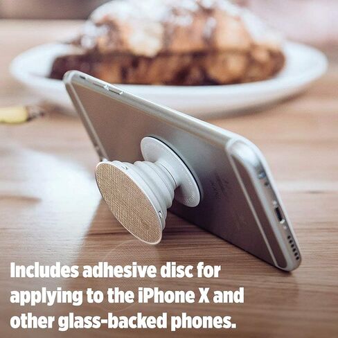 PopSockets: Collapsible Grip & Stand for Phones and Tablets - Saffiano Rose Gold in Saudi Arabia