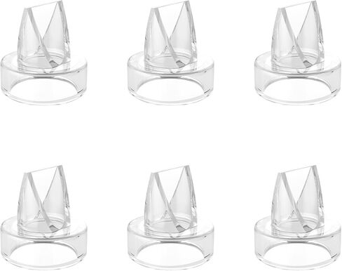 4 عبوات من صمامات منقار البط و2 حزمة من غشاء السيليكون المتوافق مع مضخة الثدي الكهربائية S9Pro / S12Pro، أجزاء مضخة الثدي للأمكوزي، أجزاء مضخة بديلة in Kuwait