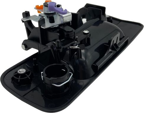 مقبض الباب الخلفي مقبض مزلاج الباب الخلفي مع فتحة مفتاح متوافقة مع 2007-2013 تندرا استبدال # 690900C040، 69090-0C040، 81213 أسود مزخرف in Kuwait