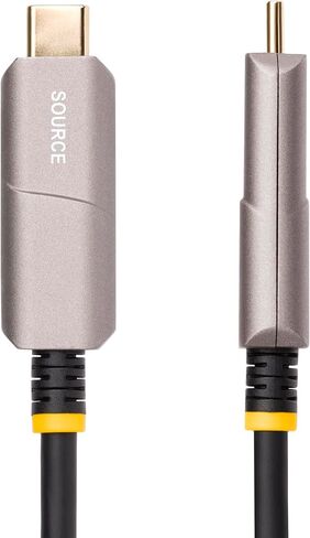 StarTech.com 30 قدم (9.1 م) كابل HDMI 2.1 هجين نشط بصري (AOC)، CMP Plenum، 8K 60 هرتز، كابل HDMI 2.1/2.0 فائق السرعة in Saudi Arabia