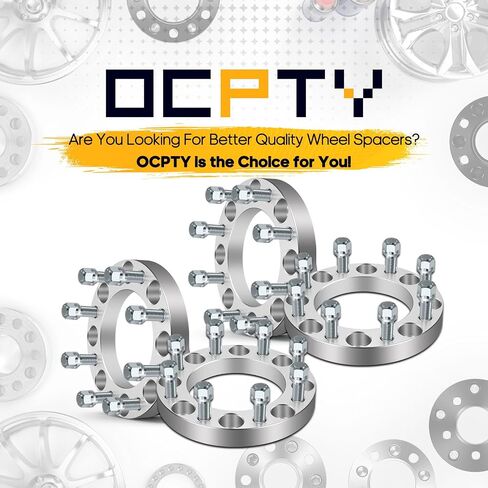 OCPTY 4PCS 8x170 to 8x170 Wheel Spacers 1 inch 14x2 Studs 125mm Hub Bore Forged Wheel Spacers 8 Lug fit for Excursion for F-250 for F-250 Super Duty for F-350 in Saudi Arabia