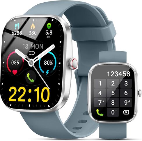 Kuizil Smart Watch, Smartwatch for Men Women (Answer/Make Call), Fitness Tracker with 100+ Sport Modes, IP68 in Saudi Arabia