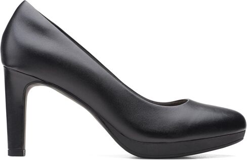 حذاء Ambyr Joy Pump للسيدات من Clarks، مصنوع من مادة صناعية سوداء حاصلة على براءة اختراع، 10 US in Saudi Arabia