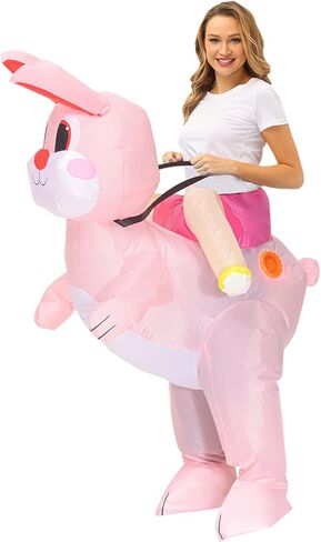 نفخ أرنب عيد الفصح زي تفجير زي الأرنب زي التميمة أرنب للجنسين كامل الجسم زي الأرنب in Kuwait