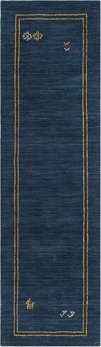 SAFAVIEH Himalaya Collection Runner Rug - 2'3" x 8', Blue & Multi, Handmade Wool, Ideal for High Traffic Areas in Living Room, Bedroom (HIM588A) in Saudi Arabia