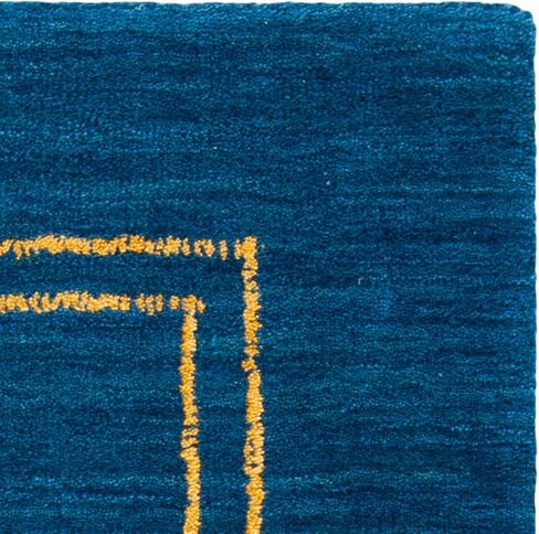SAFAVIEH Himalaya Collection Runner Rug - 2'3" x 8', Blue & Multi, Handmade Wool, Ideal for High Traffic Areas in Living Room, Bedroom (HIM588A) in Saudi Arabia