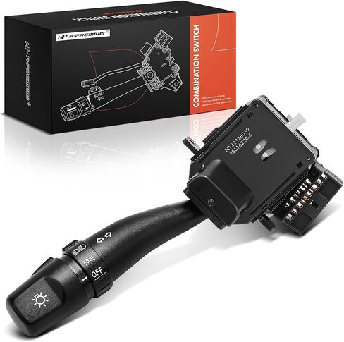 A-Premium Turn Signal Switch, Headlight Dimmer Multifunction Switch Compatible with Kia Sportage 2005-2010/2012 & Hyundai Tucson 2005-2009, Accent 2000-2005, Replace# CBS1622, 934102E000 in Saudi Arabia