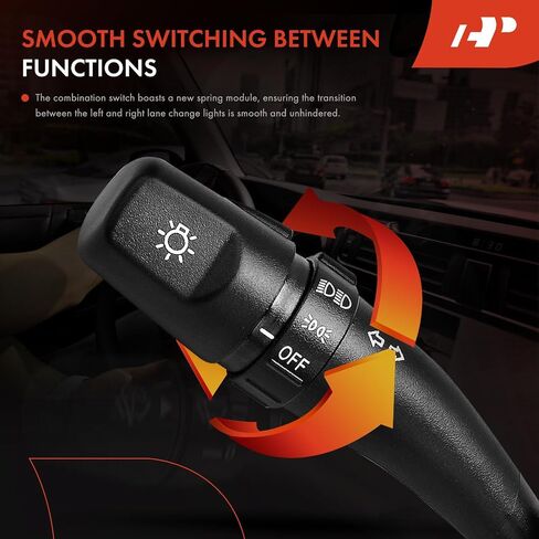 A-Premium Turn Signal Switch, Headlight Dimmer Multifunction Switch Compatible with Kia Sportage 2005-2010/2012 & Hyundai Tucson 2005-2009, Accent 2000-2005, Replace# CBS1622, 934102E000 in Saudi Arabia