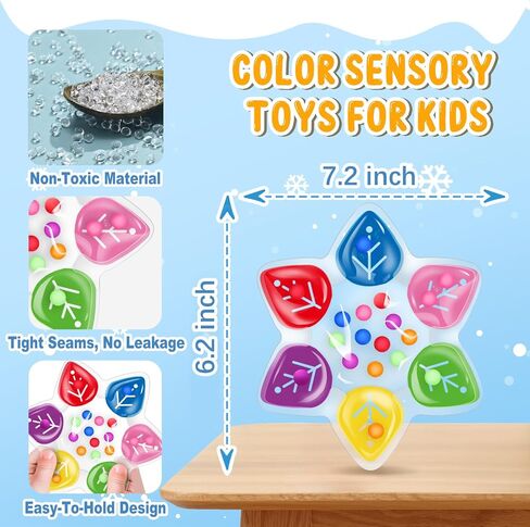 Color Sorting Sensory Toys, Toddler Travel Fine Motor Toys, Preschool Learning Activities Calm Down Sensory Toys for kids with Autism, Color Matching Montessori Fidget Toys for Kids Ages 3+, Dinosaur in Kuwait