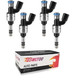 Fuel Injectors Pack of 4 12633784 12633789 FJ1154 6 Holes Replacement for Chevy Equinox 2011-2017 Impala 2014 Malibu 2013-2014 for GMC Terrain 2011-2017 for Buick Regal 2011-2017