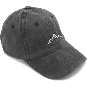Vintage Baseball Cap Mens Peak Baseball Hats Washed Cotton Dad Cap Mountain Retro Womens Outdoor Sports Cap