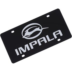Laser Tag License Plate for Chevy Impala (Chrome)