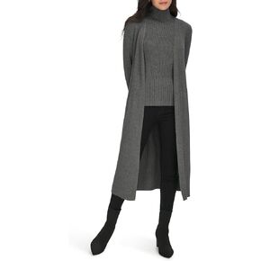 Calvin Klein Women's Duster Open Front Cardigan Sweater
