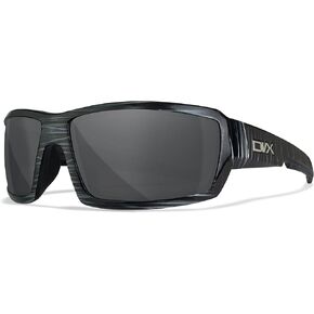 DVX DETOUR Smoke Grey Lenses with Black and White Streak Frame