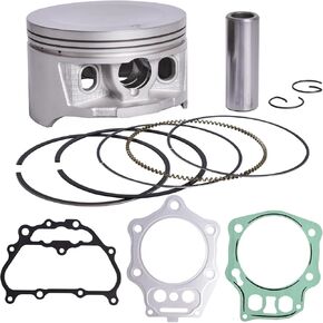 Piston Rings Gasket Set 92mm for Honda TRX500 for FOURTRAX 500 for FOREMAN 500 FE/FM/TM, 13101-HP0-A00 13010-HP0-A01 12251-HP0-A00 12191-HP0-A00 12315-HP0-A00