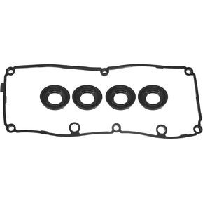 uxcell 1 Set Valve Cover Gasket Replacement for Audi A3 2009-02013 No.03L103483C/03L103469C/03L103475C Black