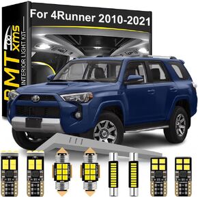 مجموعة إضاءة داخلية LED بديلة لسيارة Toyota 4Runner 2010 2011 2012 2013 2014 2015 2016 2017 2018 2019 2020 2021، فائقة السطوع 6000K أبيض in Kuwait