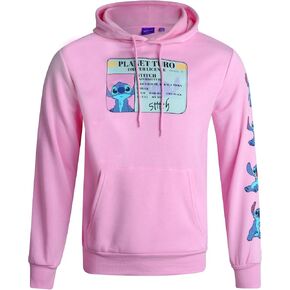 Disney Unisex Hoodie - Lilo and Stitch Soft Fleece Pullover Graphic Hoodie - Cozy Casual Sweatshirts for Men and Women (S-XL)