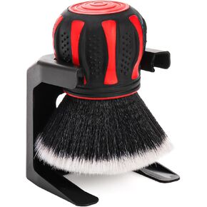 Yesland Car Detailing Brush, Ultra Soft Auto Interior Dusting Brush, Handle XL Synthetic Brush with Storage Rack, for Dashboard Air Conditioner Vents Leather, Vehicles Scratch Free