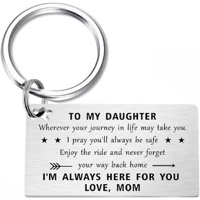 هدية ابنة TGCNQ من الأم - سلسلة مفاتيح ابنتي، هدايا لابنتها في عيد الميلاد وعيد الحب والتخرج in Kuwait