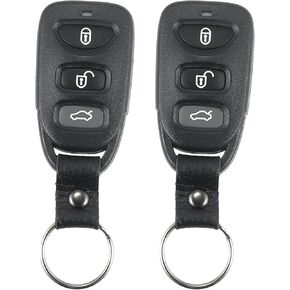 X AUTOHAUX 2pcs 315MHz PLNHM-T011 Keyless Entry Remote Control Key Fob for Kia Sorento Rondo 2007-2010 4 Button Car Proximity Smart Fob