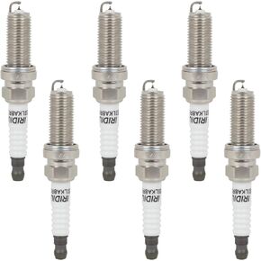 ECCPP Platinum Iridium Spark Plugs 96372 for Maserati Ghibli 2014-2020,Levante 2017-2020,Quattroporte 2014-2018,3.0L pack of 6